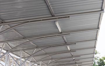 installing Breedy Butts metal roofing