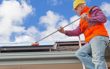 Breedy Butts soft wash roof cleaning